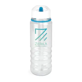 Aqueous Clear Drinks Bottle 750ml - Full Colour