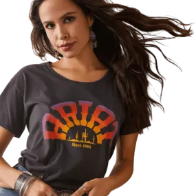 Ariat Women's Rainbow Charcoal Heather T-Shirt 10044606