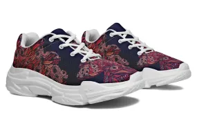 Artsy Rooster Chunky Sneakers