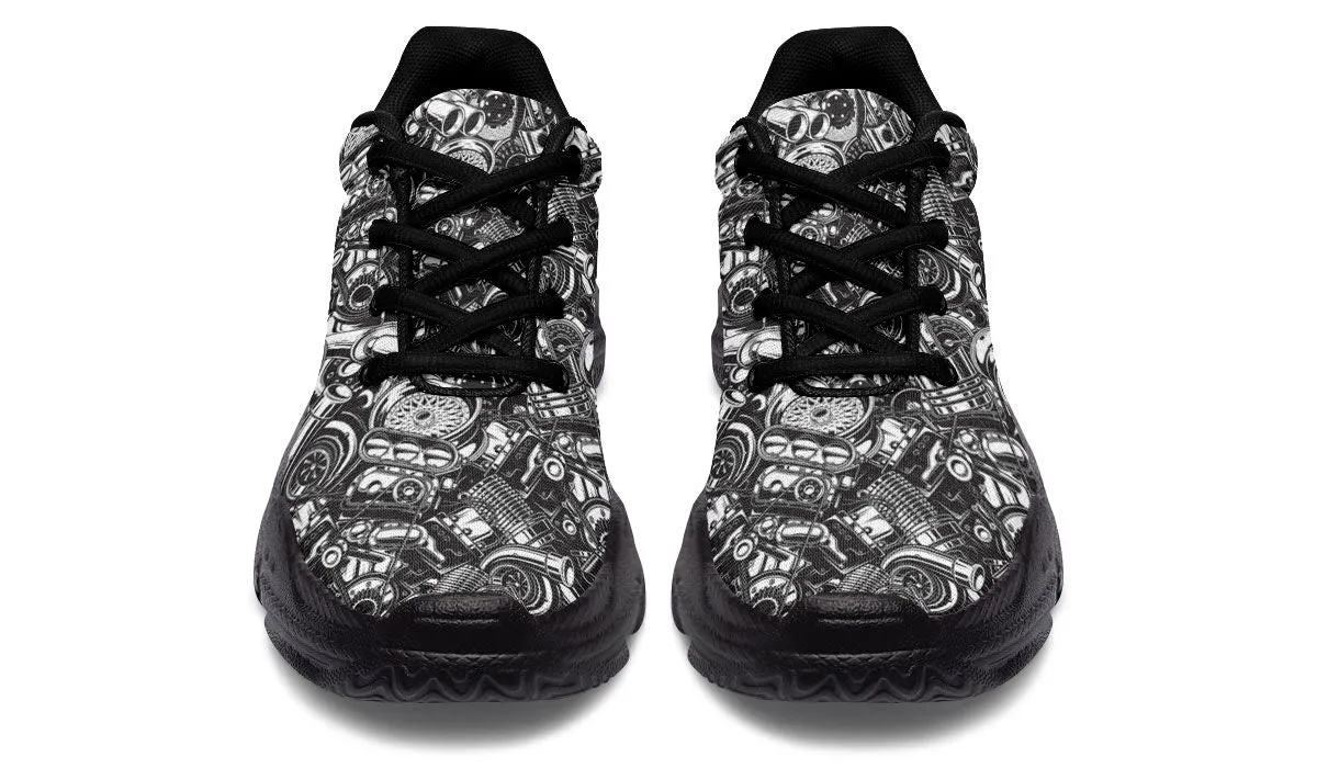 Automobile Parts Chunky Sneakers