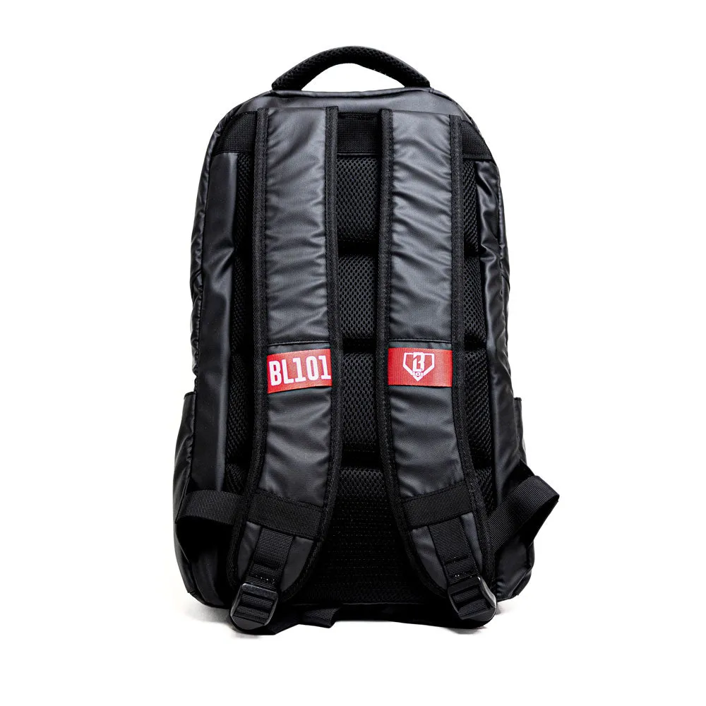 Baseball Seams Backpack - Black