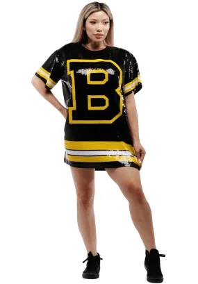 Boston Hockey Sequin Dress