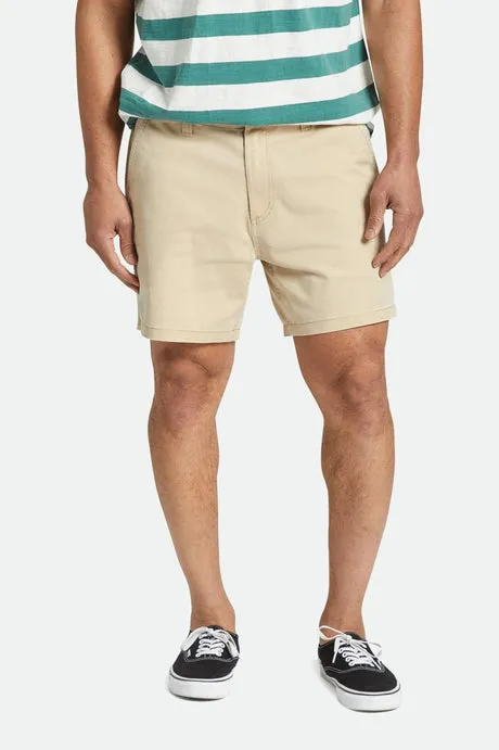 Choice Chino Short 16" | Sand Vintage Wash