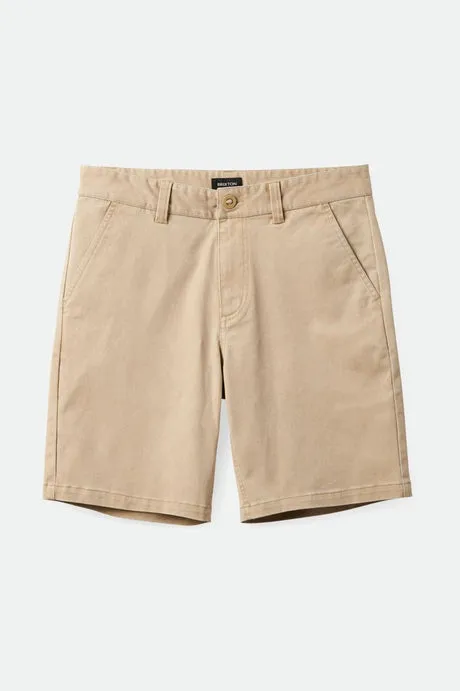 Choice Chino Short 16" | Sand Vintage Wash