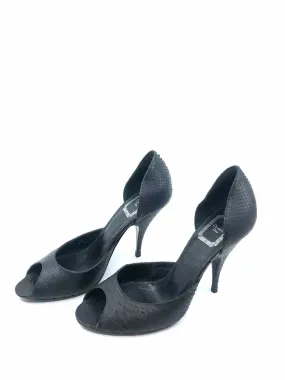 CHRISTIAN DIOR Open Toe Pumps | 8.5