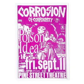 Corrosion of Conformity Concert Poster