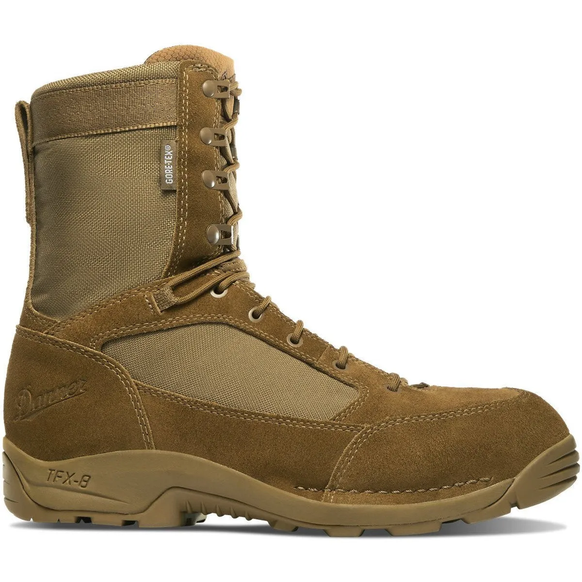 Danner Men's Desert TFX G3 8" Plain Toe WP Military Boot -Coyote- 24323