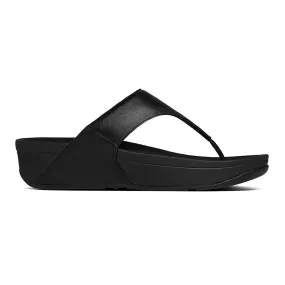 FITFLOP Women's Lulu 2 Thong Black Leather