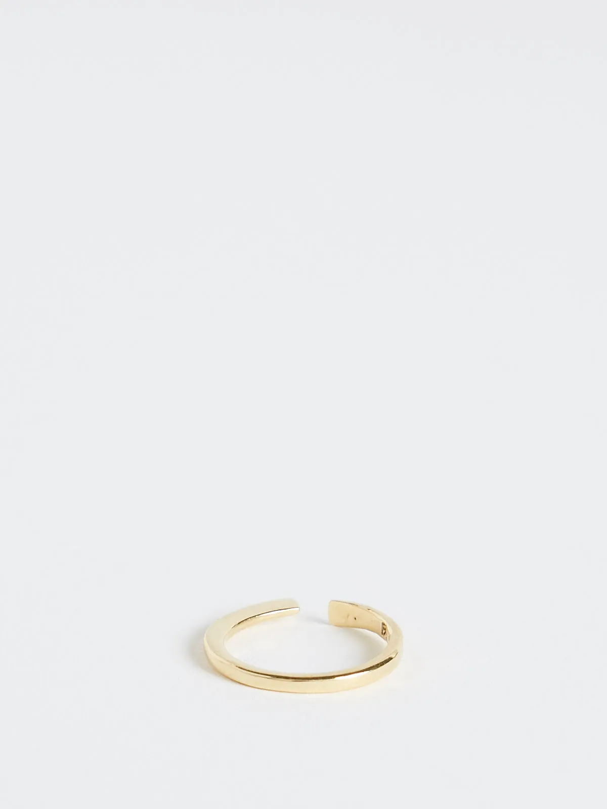 Isku Stacking Ring in 14k Yellow Gold