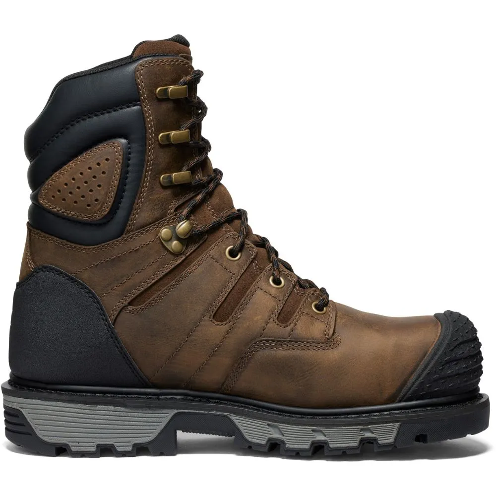 Keen Camden Men's 8 Waterproof Composite Toe Work Boot 1027678 - Brown