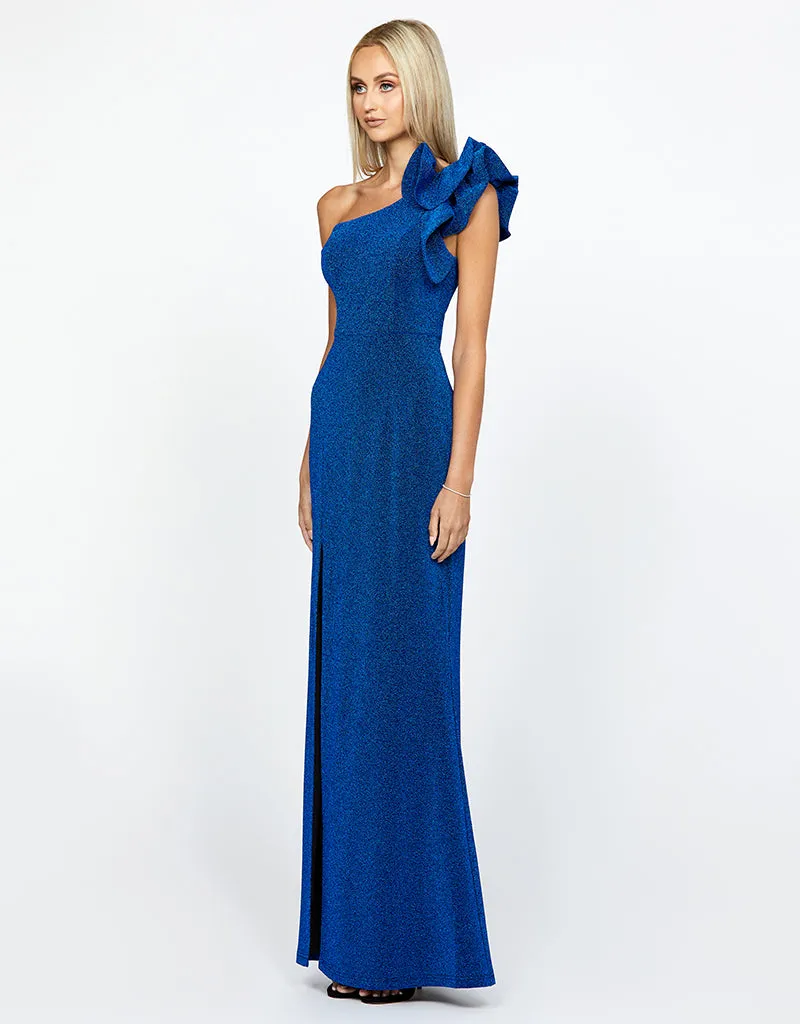 KRISTI ONE SHOULDER GOWN BL63D29L