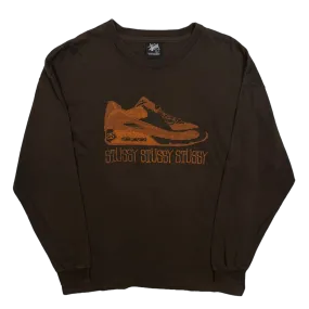 Longsleeve STUSSY Vintage Brown Air Max 1