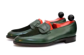 Meridian - MTO - Forest Green Calf / Forest Green Suede - TMG Last - Single Leather Sole