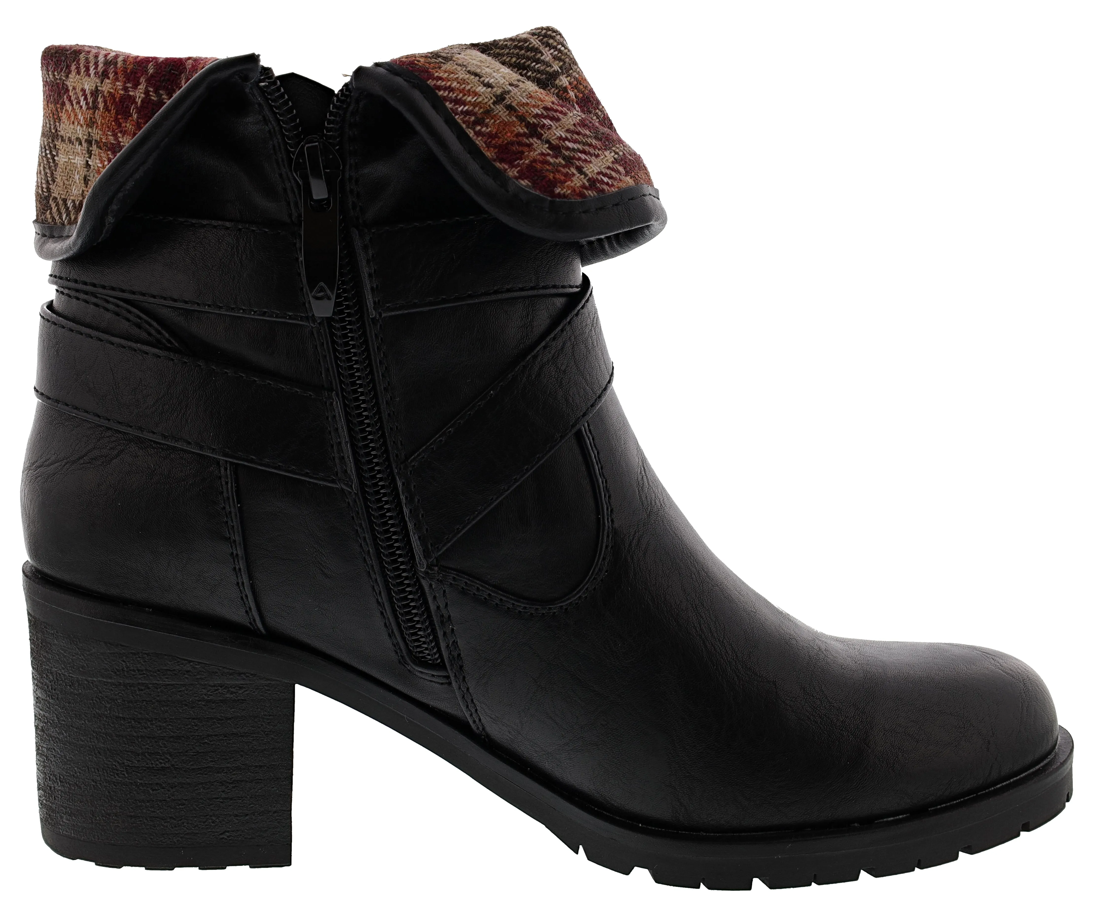 Patricia Steppe Side Zip Closure Boots Women's