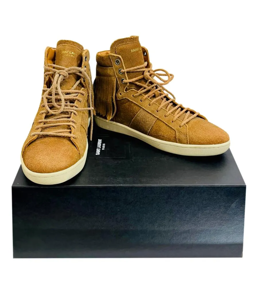 Saint Laurent Suede Sneakers. Size 41