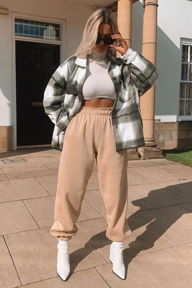 Sand Oversized Joggers - Erica