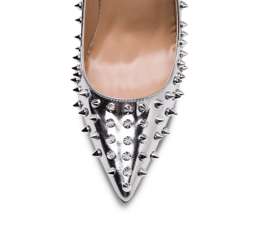 Spikes High Heel Pumps