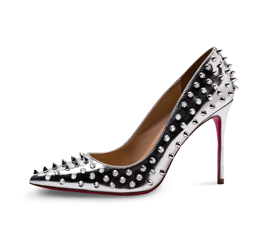 Spikes High Heel Pumps