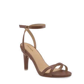 The Brynn - Walnut Leather 4 Stiletto