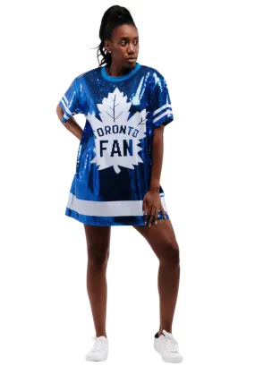 Toronto Hockey Sequin Dress